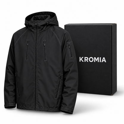Chaqueta Kromia negra con caja de marca